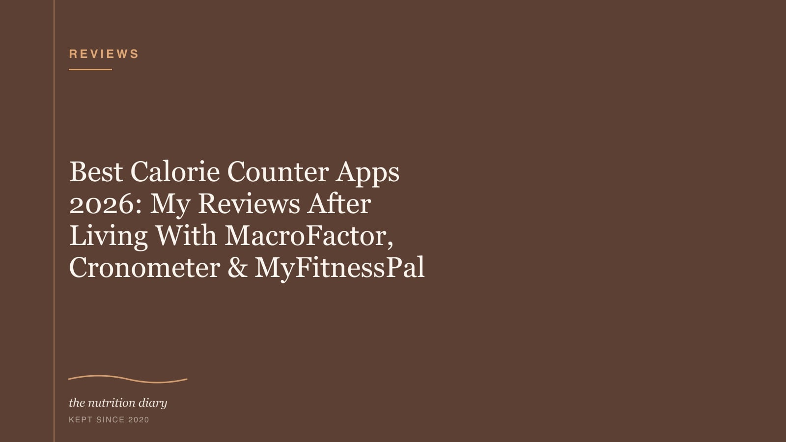 Four calorie counter apps open side by side on a phone and a laptop on a kitchen table